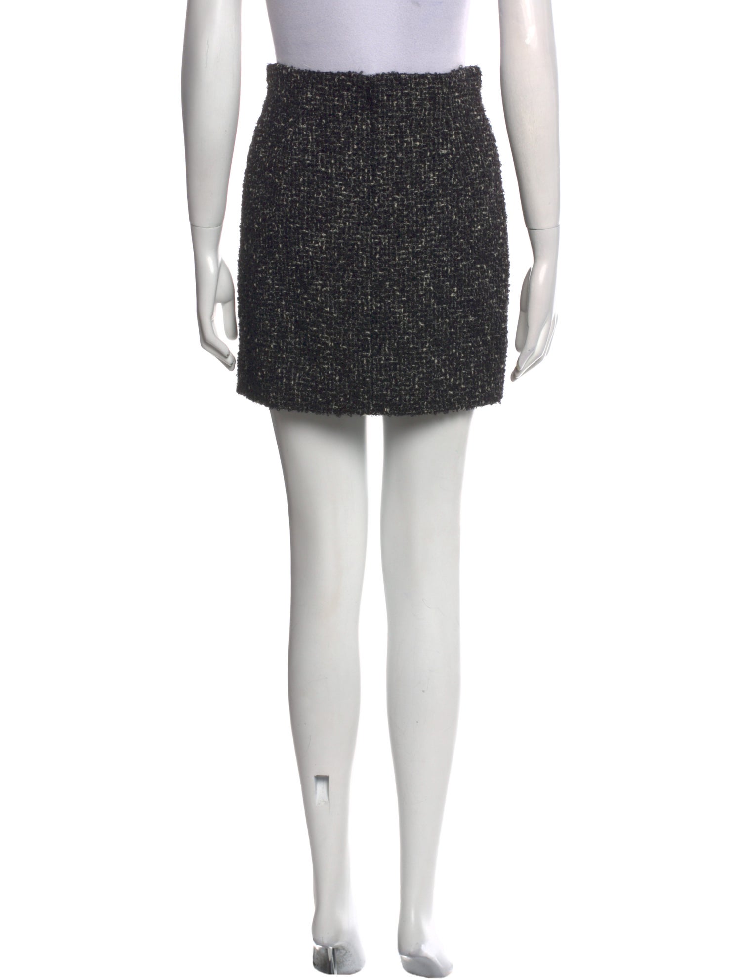 Istante by Versace Wool Mini Skirt
